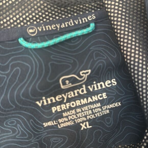 Vineyard Vines 1/4 Zip Pullover Hooded Jacket XL - Picture 6 of 7